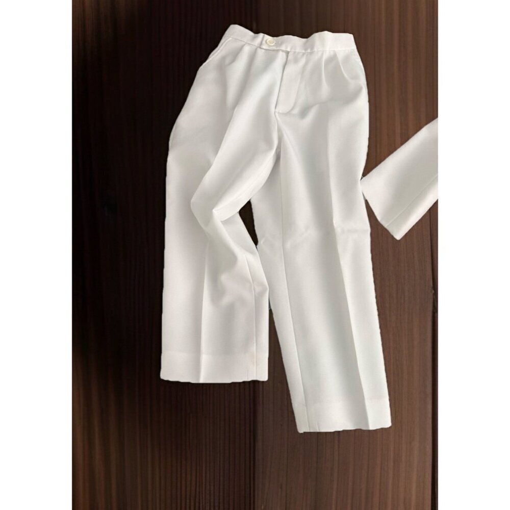 Boys White 4 Piece Suit NWT Size 5 Perfect For A Dance Or Wedding - Picture 3 of 6